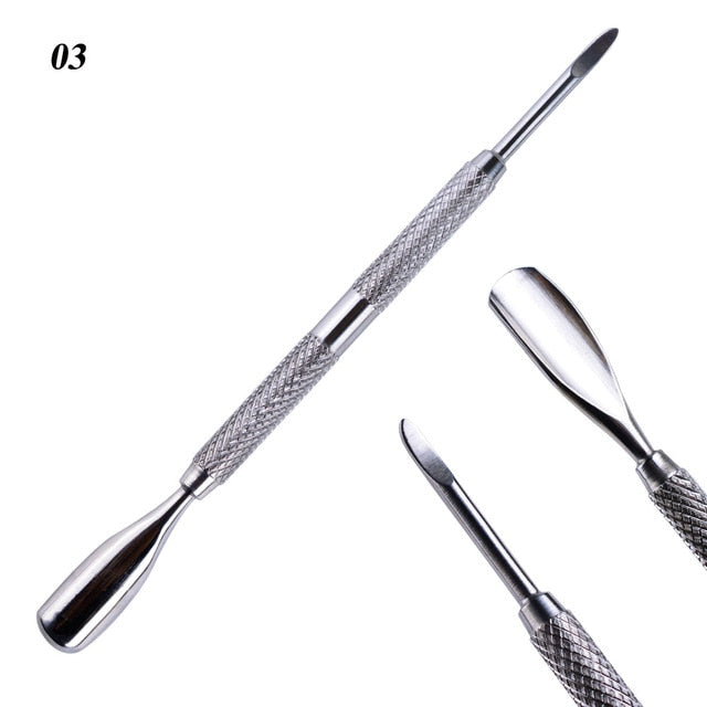 1pc Stainless Steel Nail Art Tool