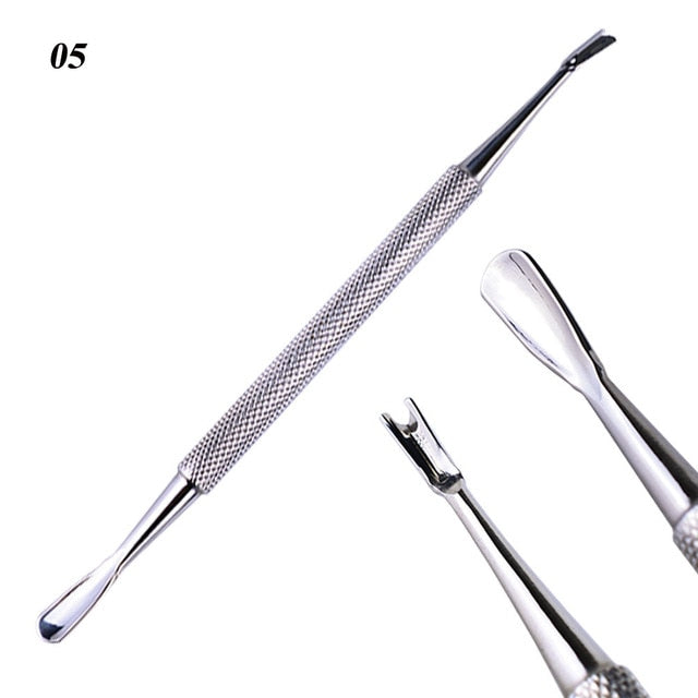1pc Stainless Steel Nail Art Tool