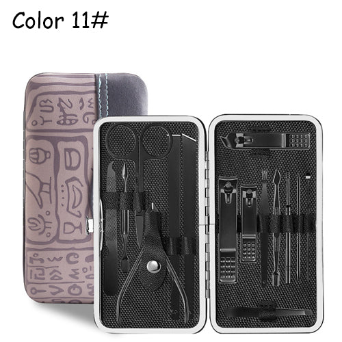 Pink-Camo Manicure Set