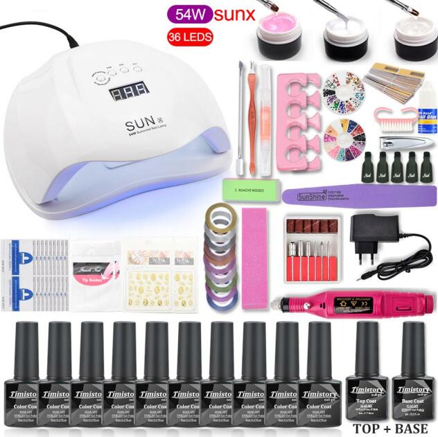 80W/54W Manicure Full Set