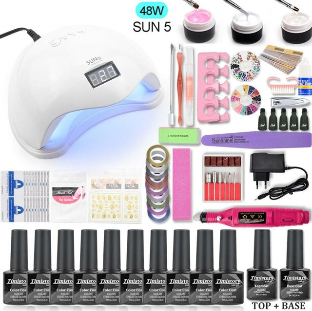 80W/54W Manicure Full Set