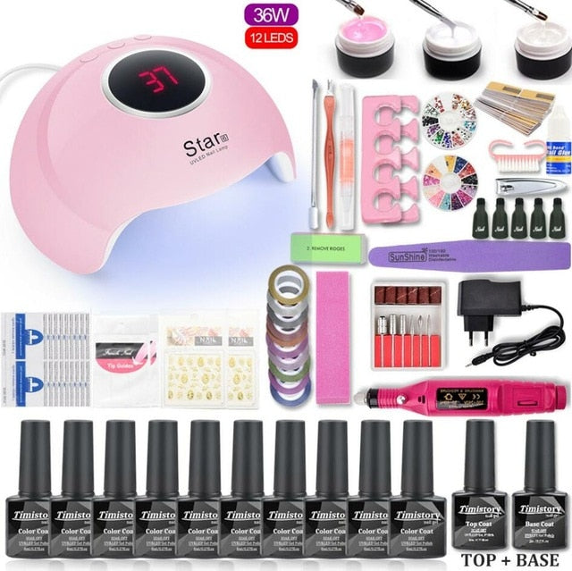 80W/54W Manicure Full Set