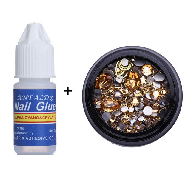Nail Rhinestones Glue