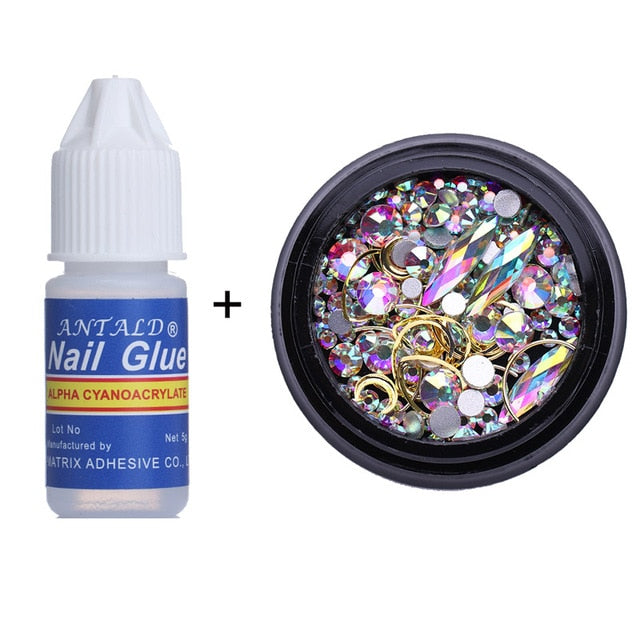 Nail Rhinestones Glue