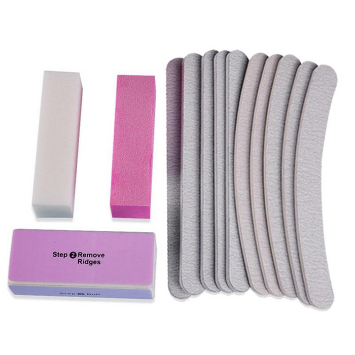 13PCS Sanding Files Buffer Block