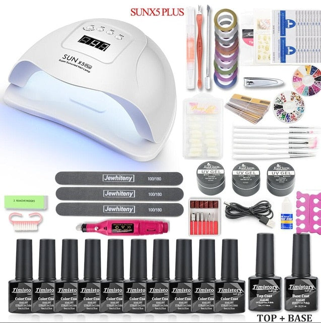 80W/54W Manicure Full Set