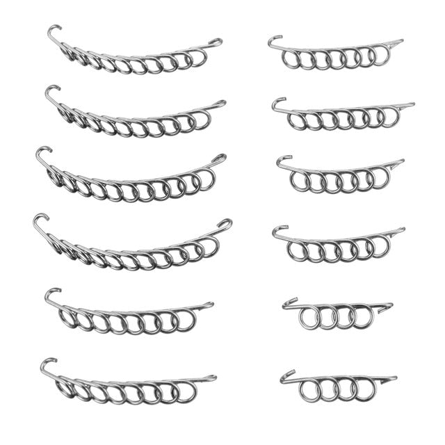12pcs Ingrown Toe Nail Correction Wire Pedicure